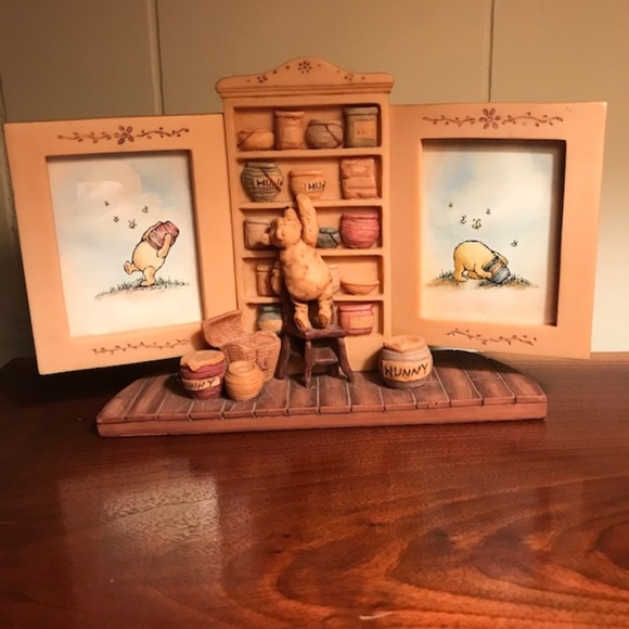 Charpente Disney Accents Winnie The Pooh Double Photo Frame